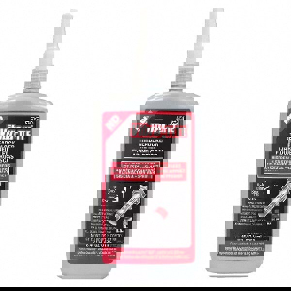 Threadlocker: Red, Liquid, 250 mL, Bottle